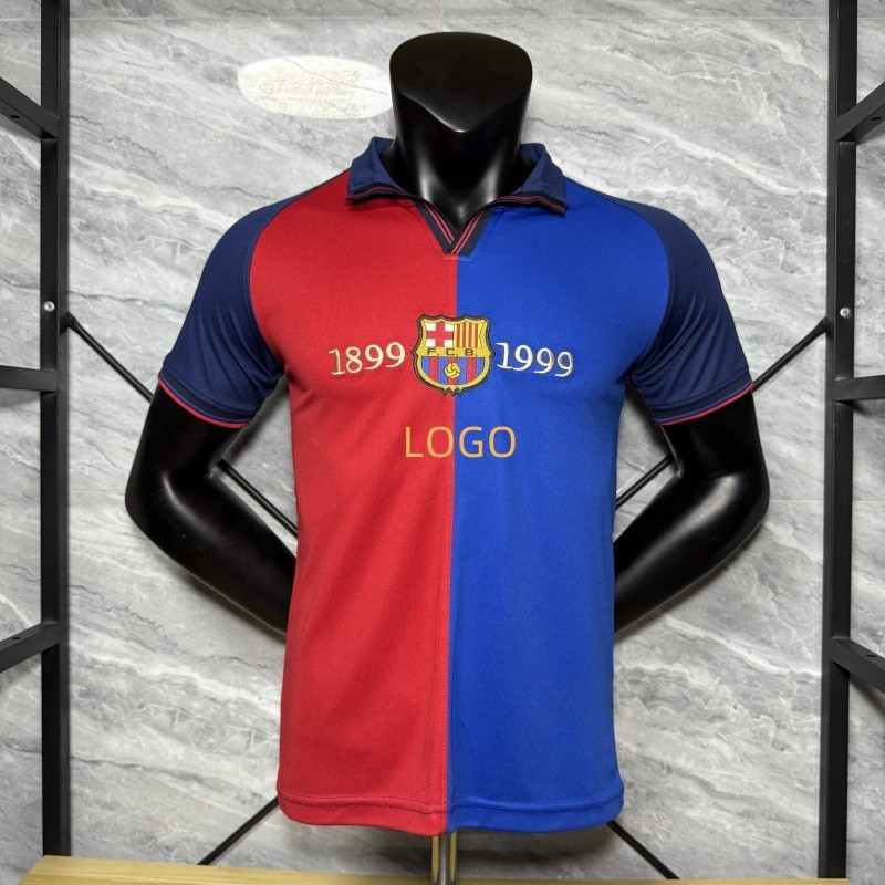 1899 / 1999 Barcelona Home Retro Edition Áo bóng đá tay ngắn