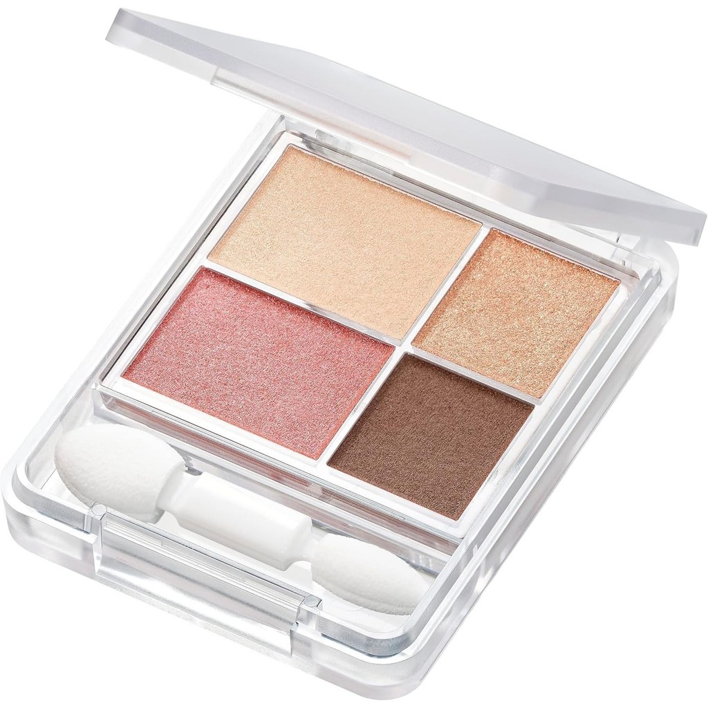 JapanCHIFURE Gradation Eyeshadow 76 Red Brown 4 Color Set, Limited Edition Design, Fragrance Free
