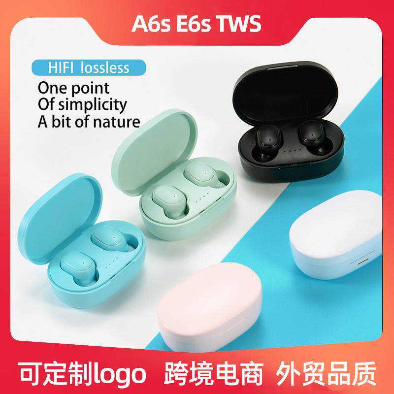 2026 Phong Cách Mới A6S Tai Nghe 5.0 tws Tai Nghe Macaron Thể Thao In-Ear e6s20260503