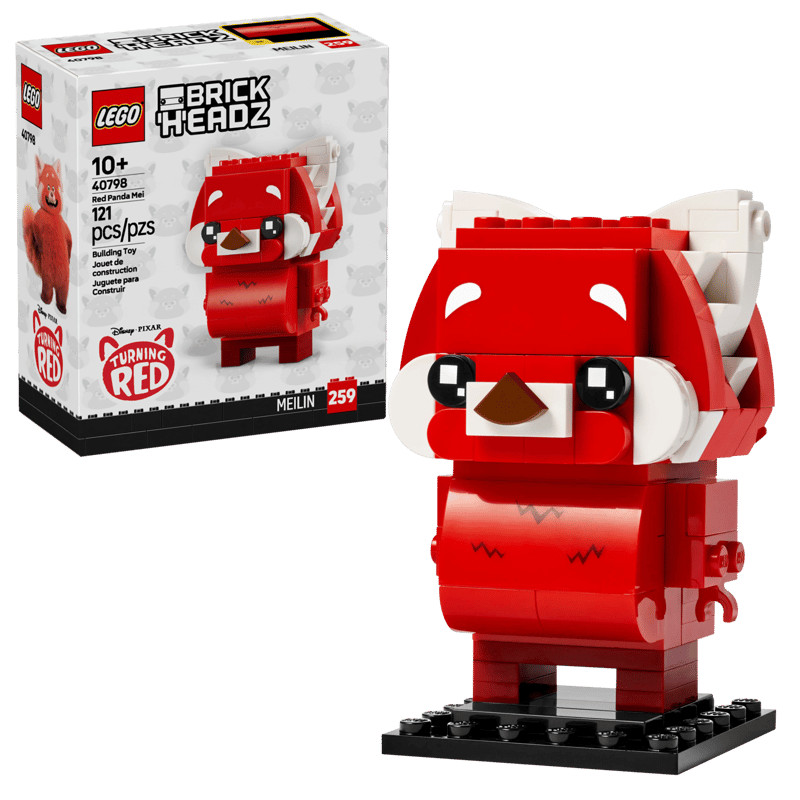 LEGO BrickHeadz 40798 Đồ Chơi Lắp Ráp Nhân Vật Panda Mei Đỏ