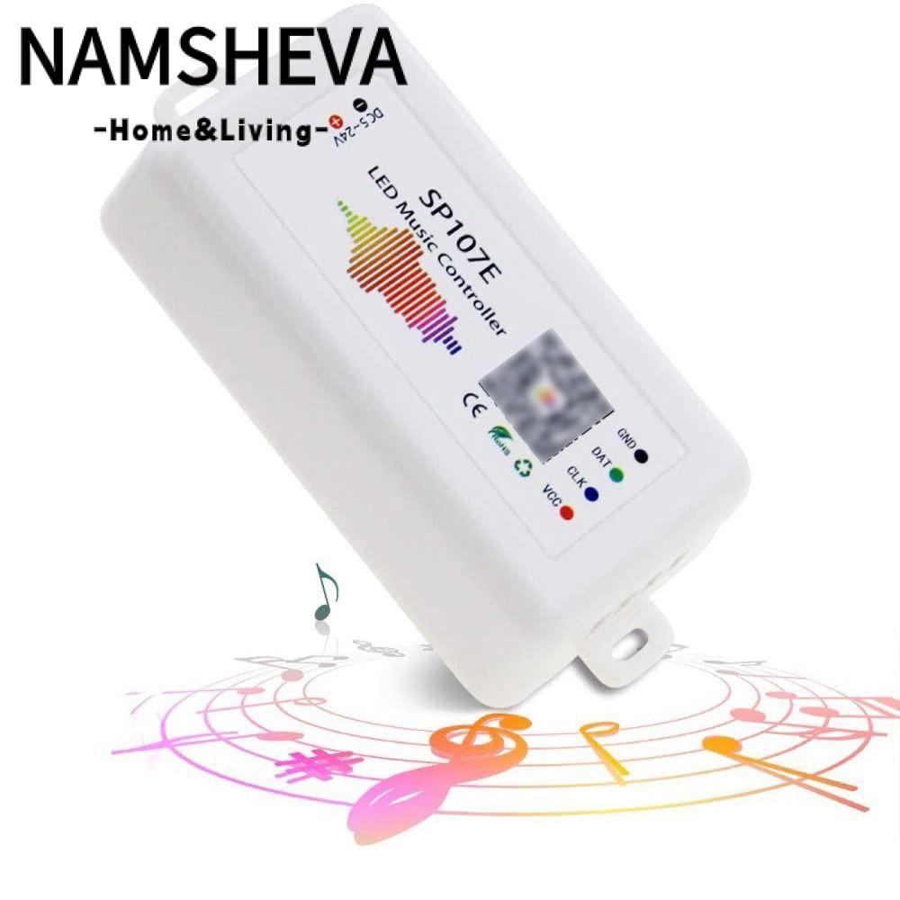 Bộ điều khiển dải điểm ảnh Led NAMSHEVA, Bộ điều khiển đèn LED SP105E SP107E SP108E DC5-24V, Bộ điều