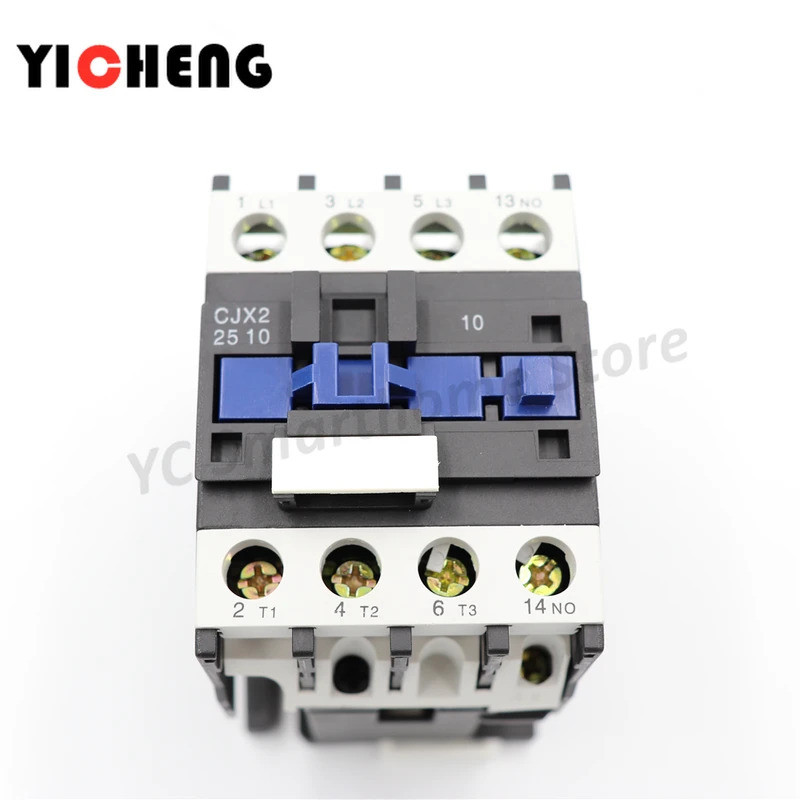 Bộ tiếp xúc FZAC 25A 3P + 1NO / 1NC Rail lắp đặt lc1d CJX2- 2510 1 liên lạc thường mở / CJX2- 2501 1