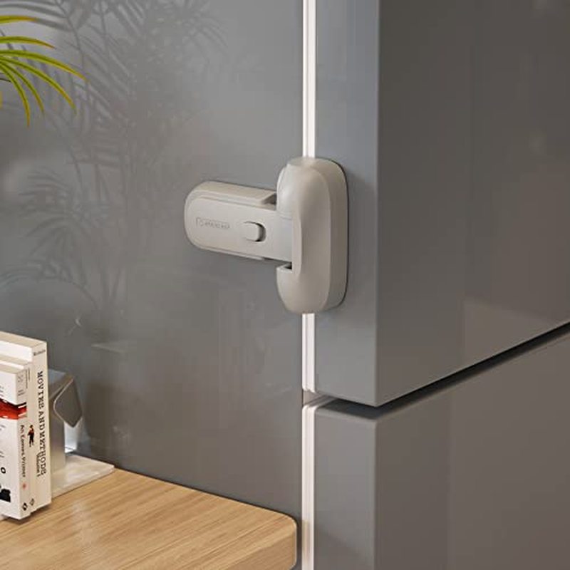 Mom's Choice Gold Awards Winner - EUDEMON 1 Pack Updated Child Proof Refrigerator/Fridge/Freezer Doo