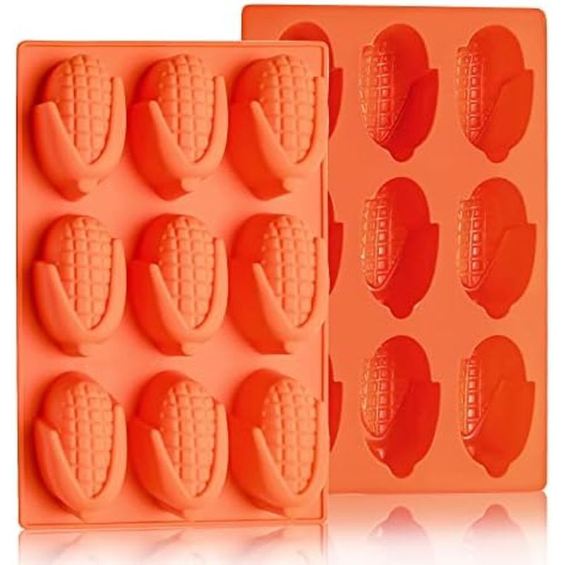 Bunny Mold 2 Pack Silicone Bunny Cake Pan, Children's Day Rabbit Cake Baking Pan Large Breakable Bun