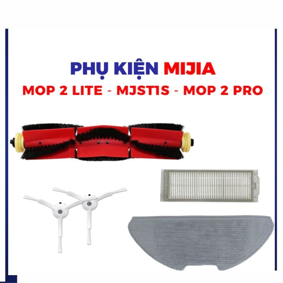 Phụ kiện Robot hút bụi Mijia Mop 2 Lite, Mop 2 Pro, MJSTL, MJSTS1 - Phụ kiện thay thế