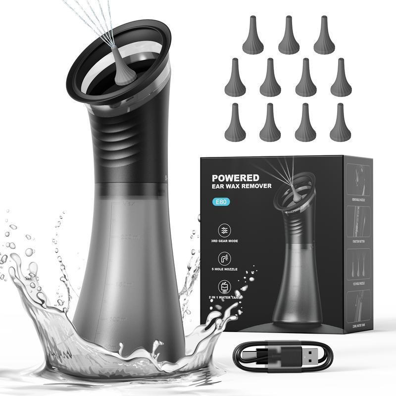 Friday Shop 80 Phiên bản nâng cấp Bộ loại bỏ sáp tai hai trong một, Hộp đựng rác tích hợp, Chức năng
