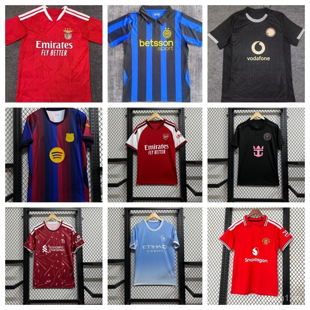 2627 Mùa Trò Chơi Barcelona Royal Horse Hot Stab Country Miman City Miami Arsenna Liverpool Fan Jers