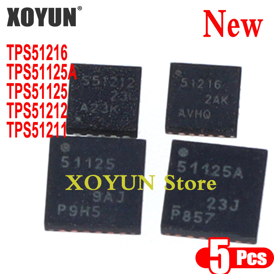 (5 Cái) Mới TPS51216 TPS51125A TPS51125 TPS51212 TPS51211 51216 51125A 51125 51212 51211 QFN