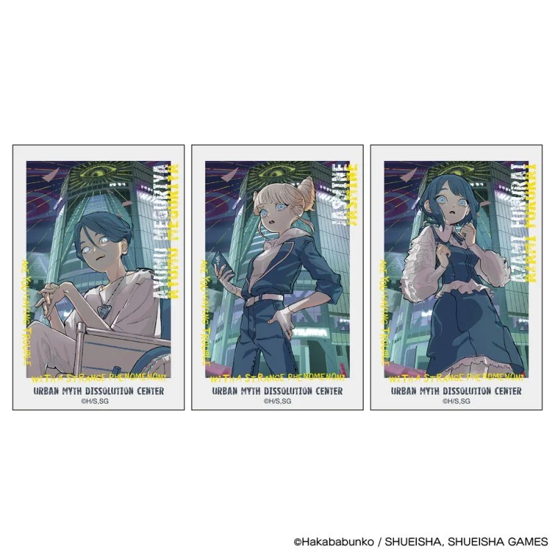 Standee Anime Urban Myth Dissolution Center Mô Hình Mica Acrylic 10cm Trang Trí Bàn Học Ayumu Jasmin