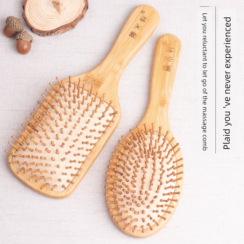lược gỡ dối tóc lược gỡ dối mini Lược Massage đầu Yuanmuxuan