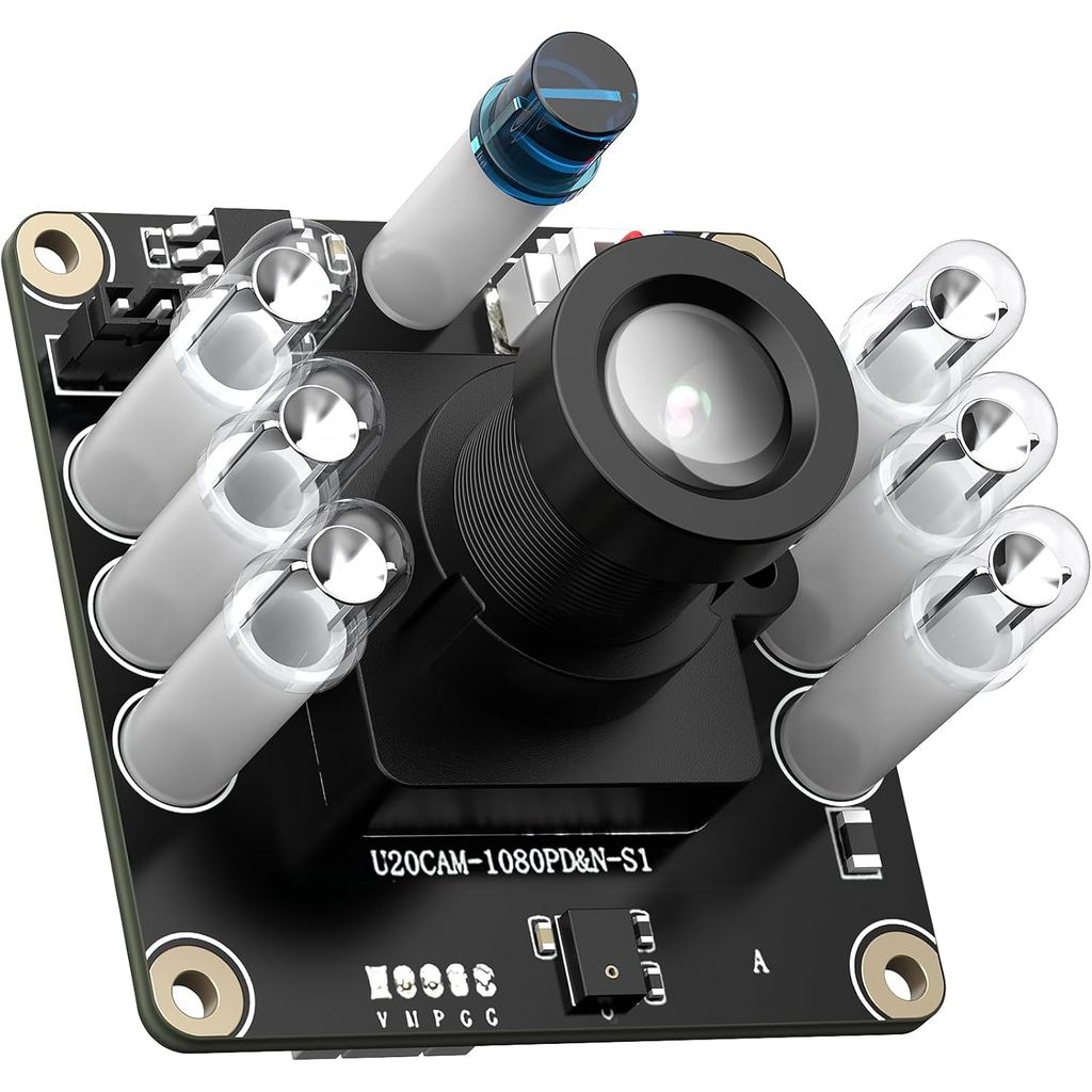 USB 2.0 UVC Camera Board 1080P Tầm nhìn ban ngày & ban đêm Tự động IR-Cut, Micro MEMS ESD / EMI-Prot