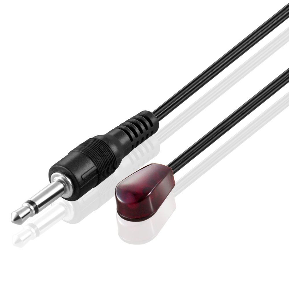 Mở rộng cáp mở rộng hồng ngoại IR (10 Feet 3 mét) Mắt đơn 3,5 mm