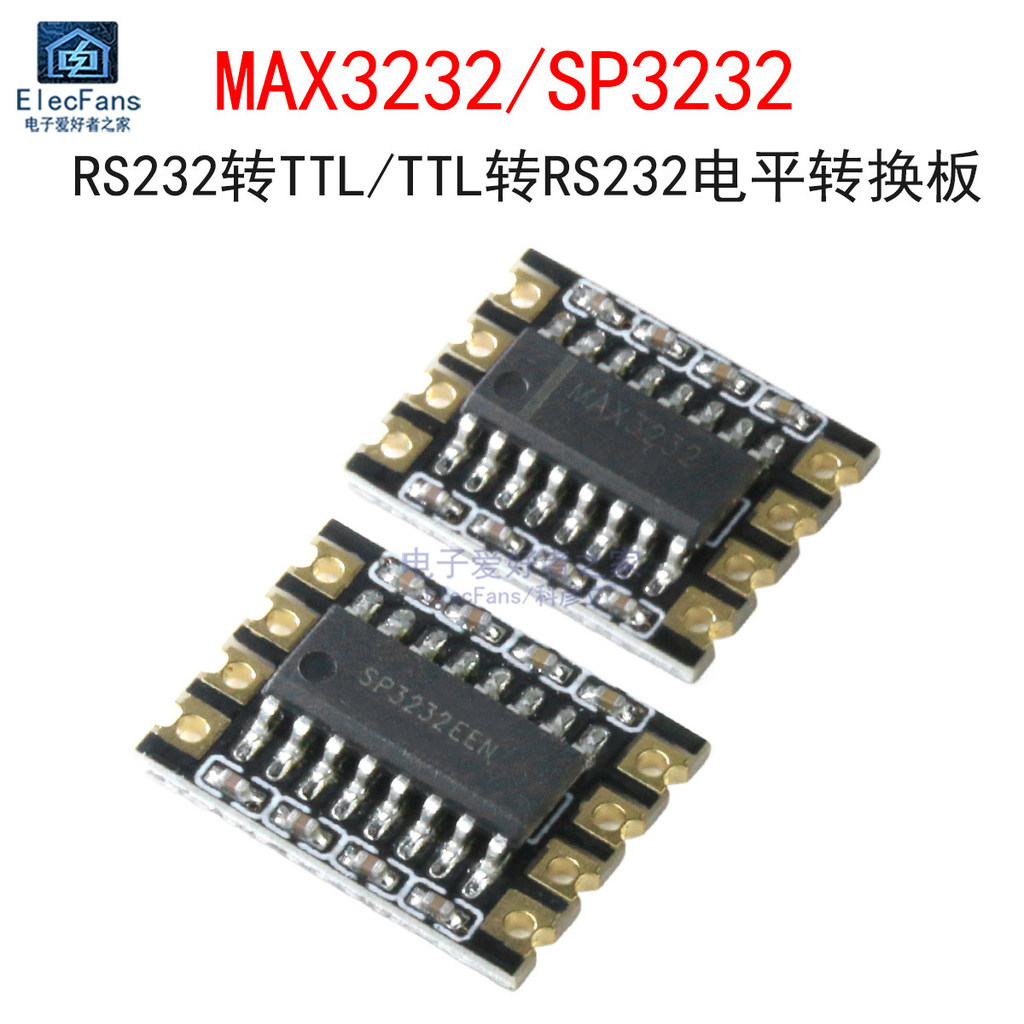 MAX3232 / SP3232 RS232 sang TTL / TTL sang RS232 Bảng chuyển đổi cấp độ Mô-đun chuyển đổi cổng nối t