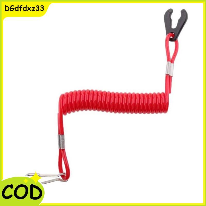 [DZ2] Marine Outboard Engine Boat Motor Kill Stop Switch cho Jet Ski 2-425hp Dây nhắc nhở dây chìa k
