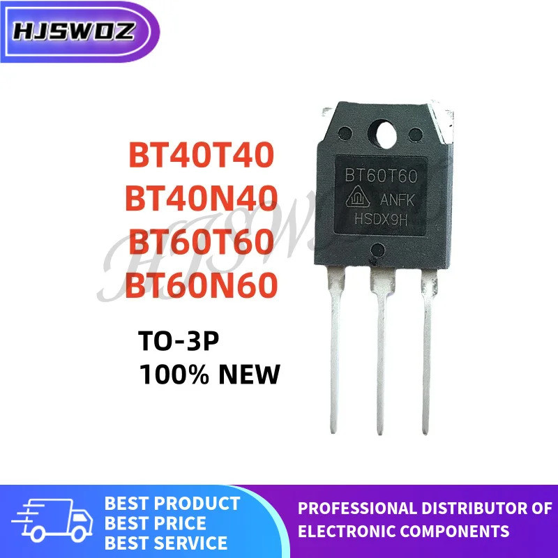 5 Cái BT40T60 BT60N60 BT60T60 BT40N60 BT40T60ANF BT60T60ANFK TO-3P IGBT điện Transistor rêu chất lượ