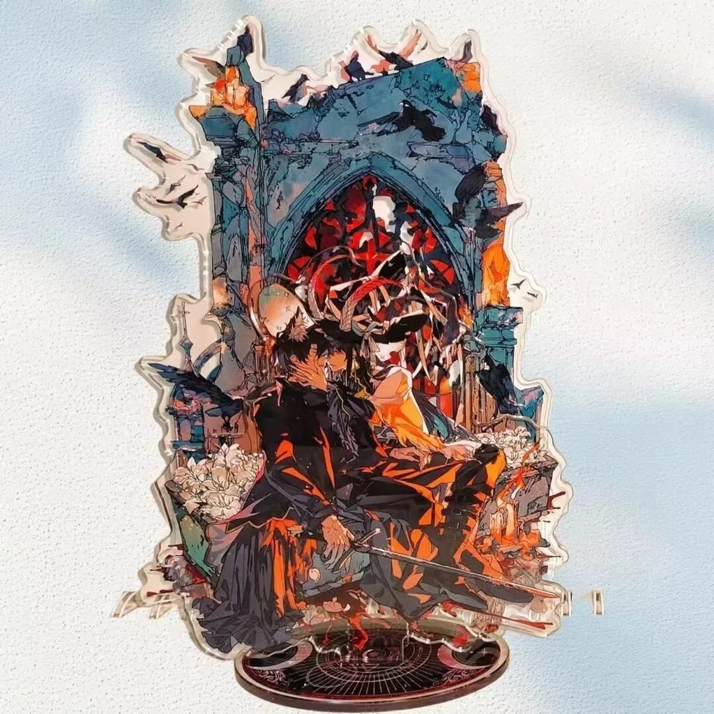 Standee Toàn Trí Độc Giả ORV Mô hình Mica Kim Dokja Yoo Joonghyuk Trang Trí Bàn Học Omniscient Reade