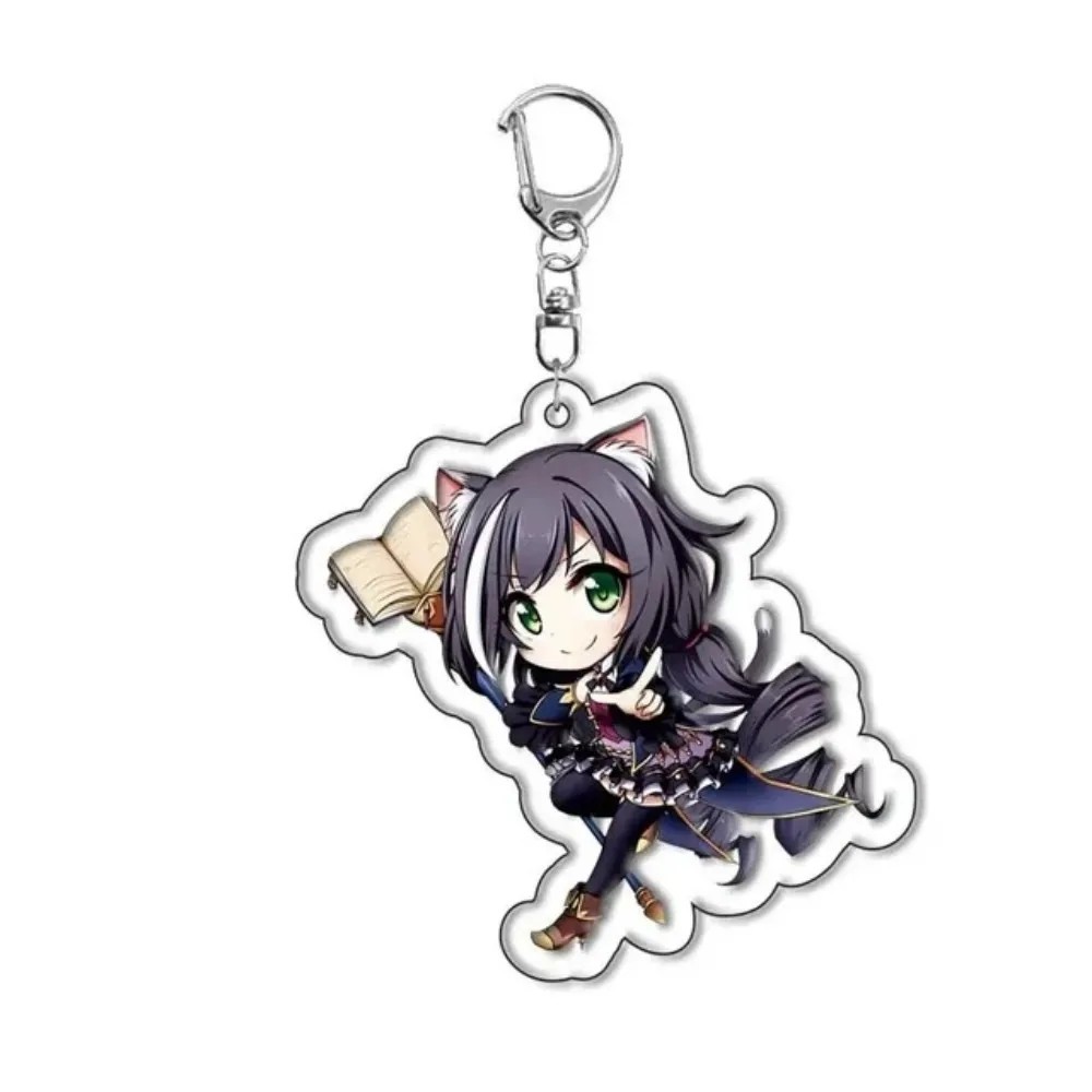 Móc Khóa Mica Acrylic Anime Princess Connect Re:Dive Hình Chibi Nhân Vật Kyaru Pecorine Yui Neneka T