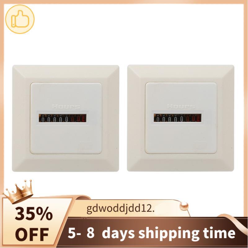 Đồng hồ đo giờ cao cấp cơ khí cao cấp Đồng hồ đo giờ kỹ thuật số 0-99999.9 Đồng hồ đo giờ