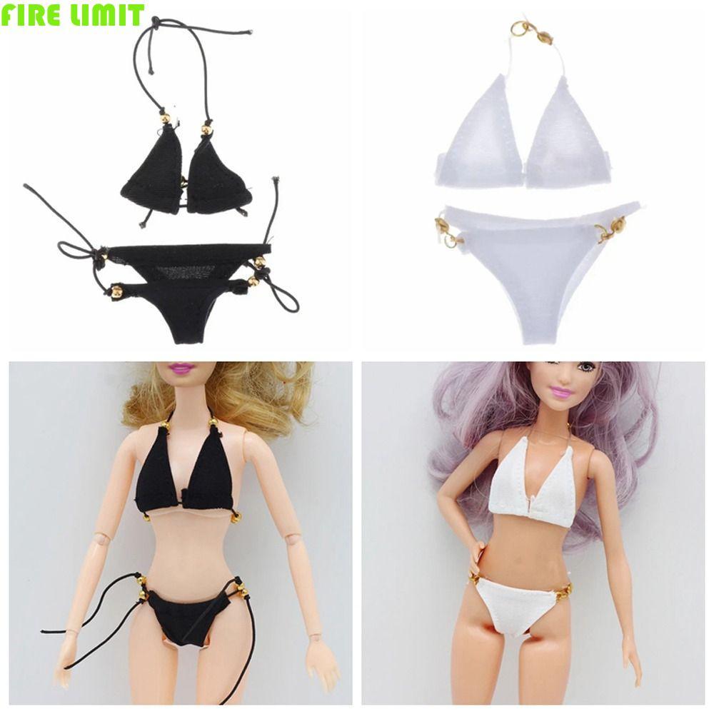 FIRE LIMIT Búp Bê Bikini, Bộ Đồ Lót Quần Lót Áo Ngực Búp Bê Cơ Thể Nữ, Phụ Kiện Búp Bê Tỉ Lệ 1 / 6 V