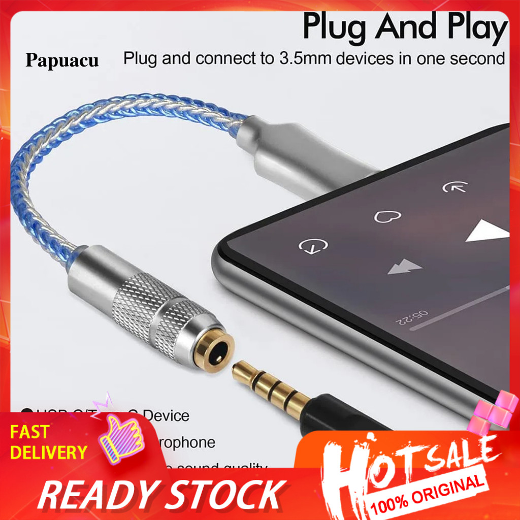 Bộ khuếch đại tai nghe tăng cường âm thanh 3,5mm Usb Type-c Bộ khuếch đại tai nghe Cx31993 Hifi Dac 