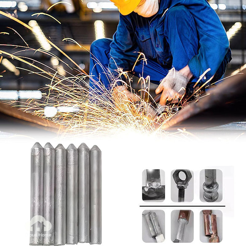 🌤️COD🌤️3/6 Que hàn nhiệt độ thấp dễ tan chảy que hàn thép không gỉ sắt Đồng tan chảy Bộ dụng cụ hàn 