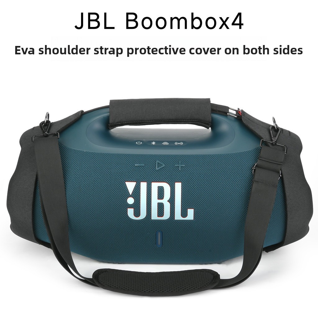 Vỏ bảo vệ EVA cho loa JBL Boombox 4, Vỏ đeo chéo di động có dây đeo vai có thể điều chỉnh cho loa Bl