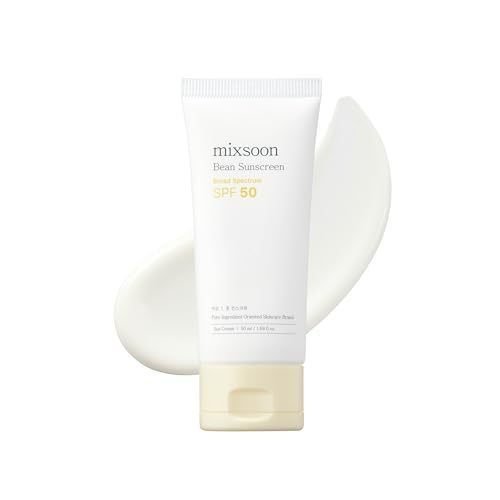 Kem chống nắng Mixsoon Bean-Lightweight Airy Texture SPF 50 Kem chống nắng Hàn Quốc dành cho mặt, Kh