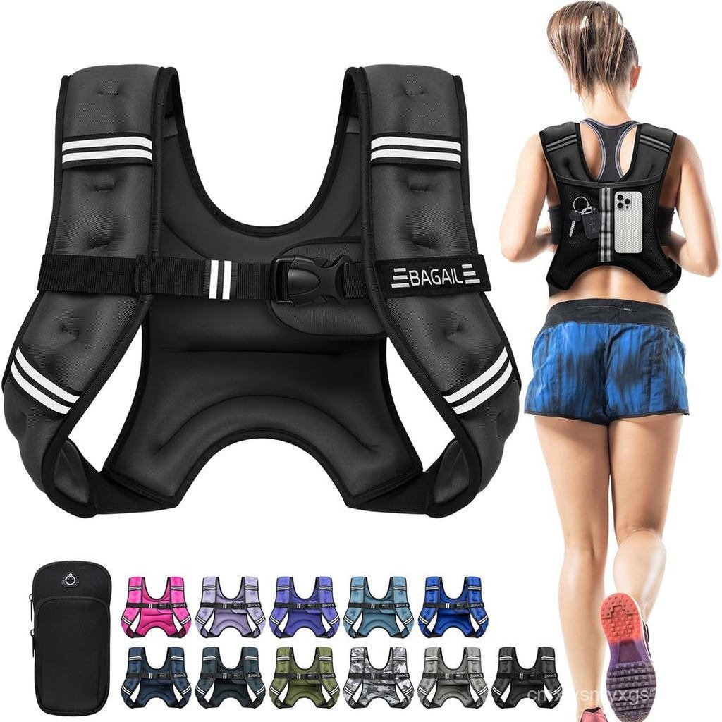 Áo vest có trọng lượng BABAIL, 5lbs / 8lbs / 10lbs / 12lbs / 15lbs / 20lbs / 25lbs / Áo vest trọng l