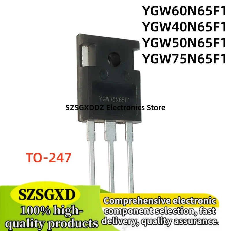 5 CÁI 40N65 50N65 60N65 75N65 YGW40N65F1 YGW50N65F1 YGW60N65F1 YGW75N65F1 TO-247 Hiệu Ứng Trường Tra