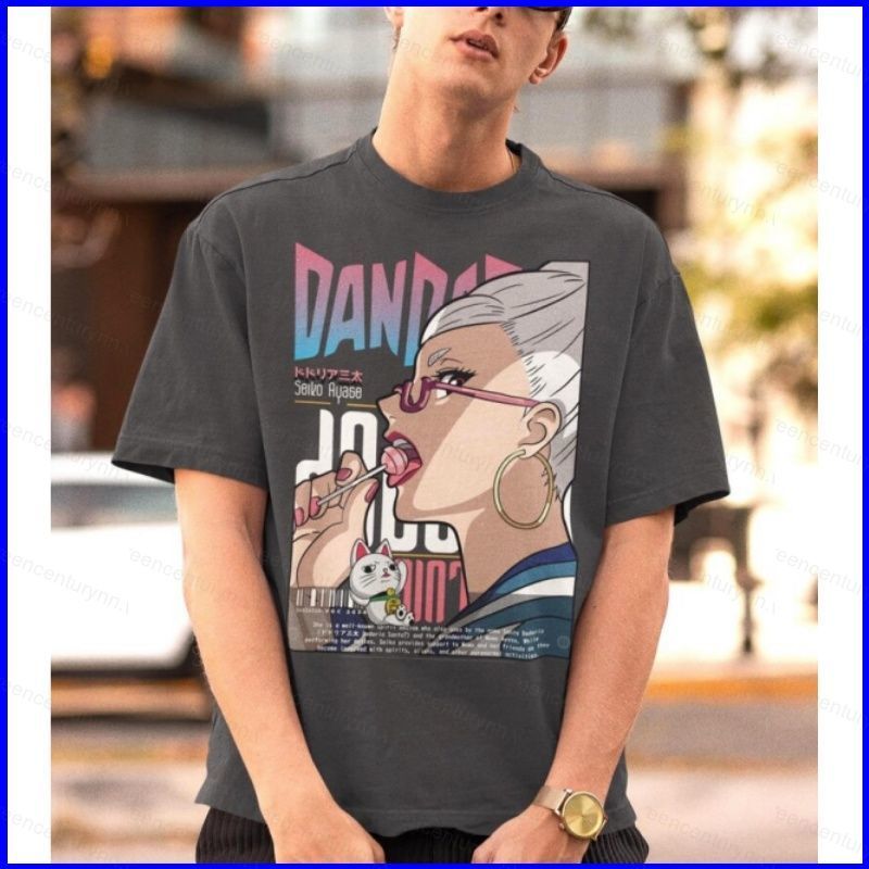 GN DAN DA DAN Seiko Ayase Anime Áo Thun Manga Cosplay Tee Tay Ngắn NG