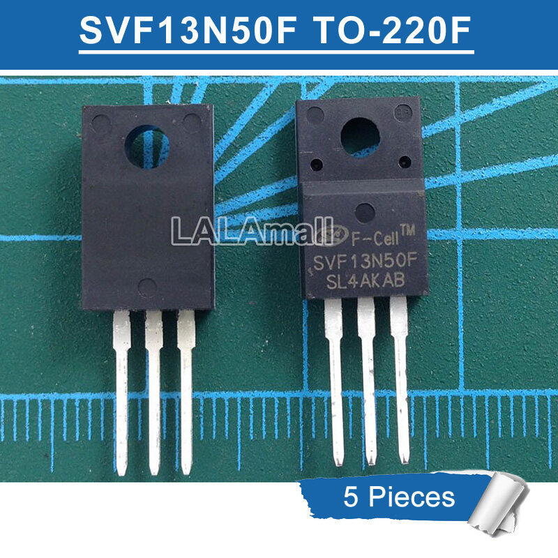 5 chiếc SVF13N50F TO-220F SVF 13N50F 13N50 TO220F N-kênh 13A / 500V MOSFET Transistor IC gốc mới