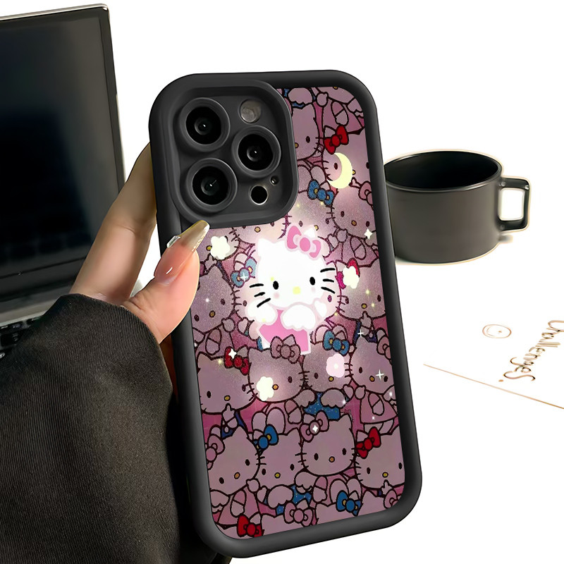 Ốp Lưng cho OPPO A9 2020/A5S/A3S/A3X/A5 pro/A15/A16/A16K/A17 Hình ảnh Hello Kitty TPU Soft Shell chố