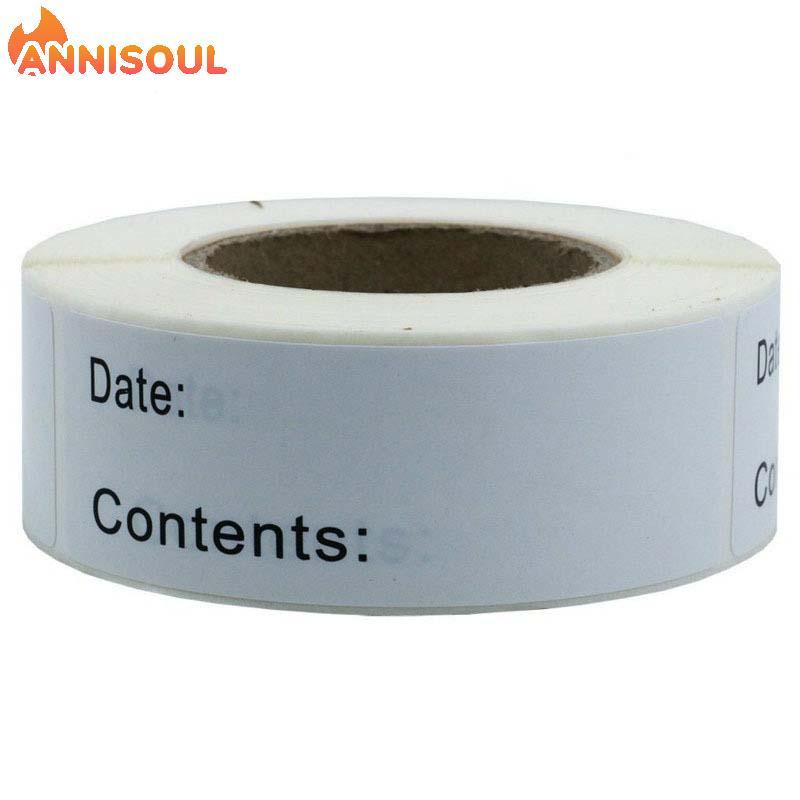 [NISO]Adhesive label Household Kitchen Indoor Storage Home Supplies Organizer