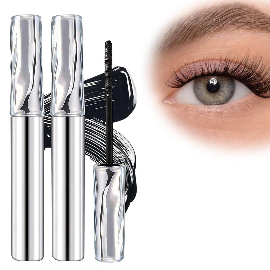 2 Mascara hình ống, Mascara uốn dài không thấm nước, Mascara trang điểm Mascara, Mascara hình ống Ma
