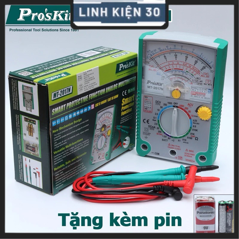 Đồng hồ vạn năng đo vạn năng kim Proskit MT-2017N mới