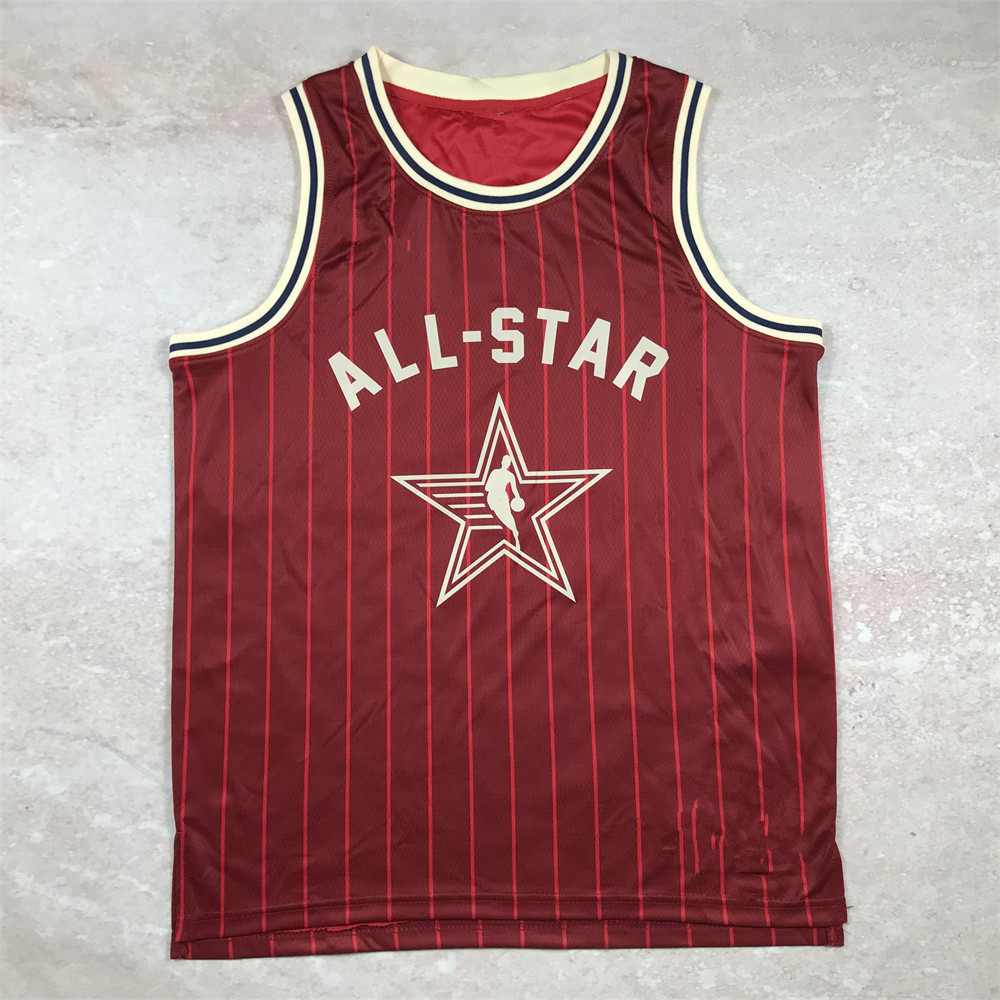 Áo đấu ép nóng 2024 Bóng rổ phương Tây ALL-STAR ALL STAR WEST