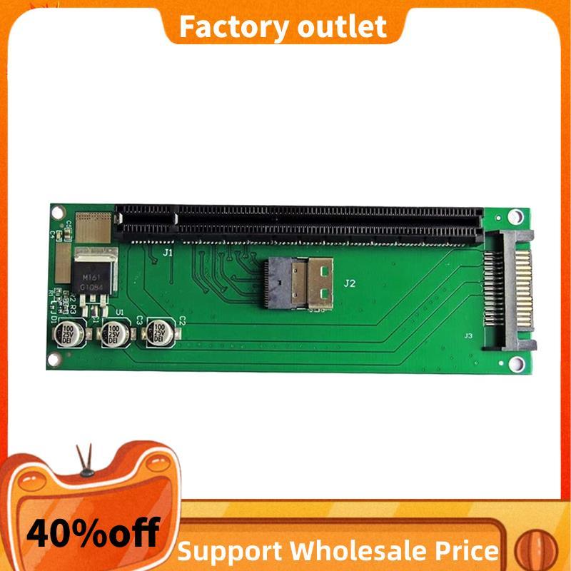 SFF-8654 4i sang PCIe 4.0 X16 Bộ chuyển đổi card đồ họa bên ngoài cho thẻ SFF-8654 4i sang PCIe 4.0 