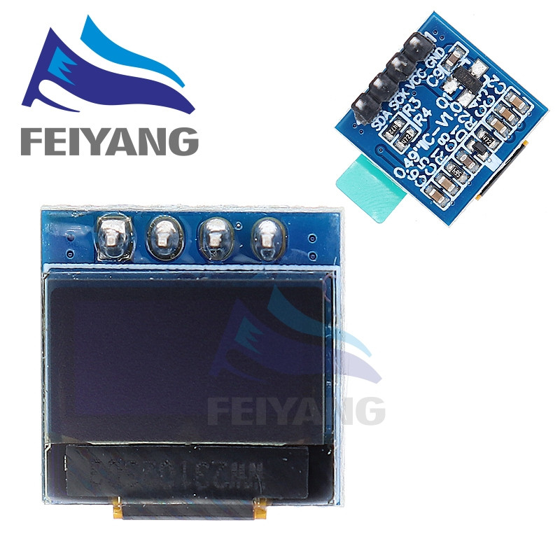 Mô-đun màn hình LCD trắng 0,49 inch 0,49 "64x32 i2c ssd1306 avr stm32
