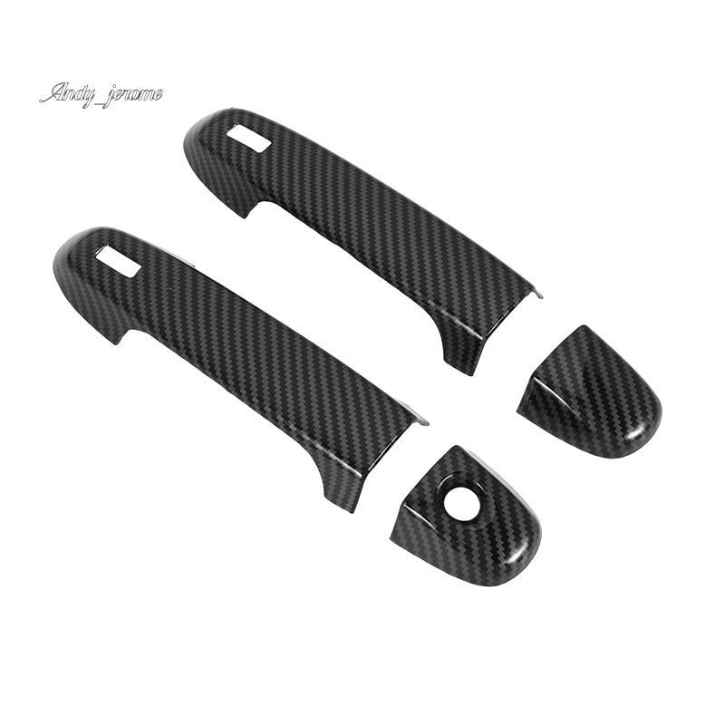 Viền tay nắm cửa ngoại thất ô tô cho 86 GT86 BRZ 2012-2020 (Sợi Carbon)