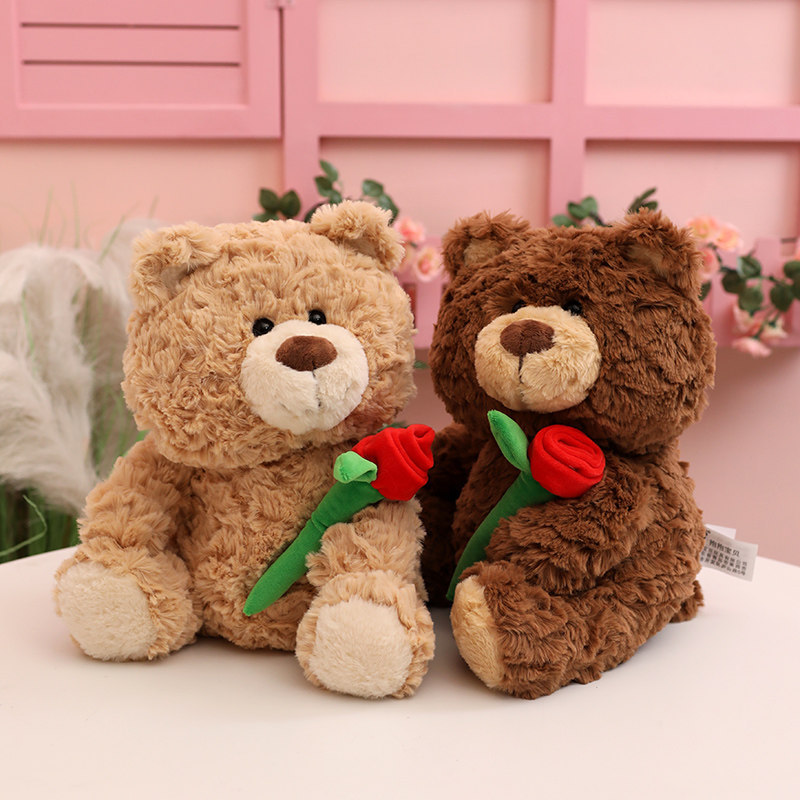 [Bán Búp Bê] Giữ Búp Bê Gấu Hoa Hồng Gấu Bông Đồ Chơi Sang Trọng Cho Bạn Trai Bạn Gái Búp Bê Gối Búp