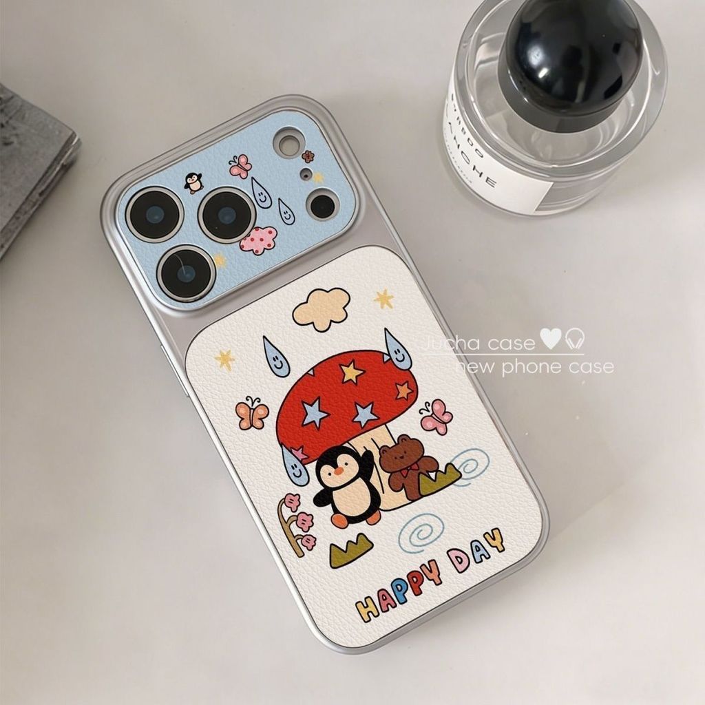 [Việt Nam] Ốp Điện Thoại Mềm Penguin Cho iPhone 17 16 15 14 13 12 11 Pro Plus Max