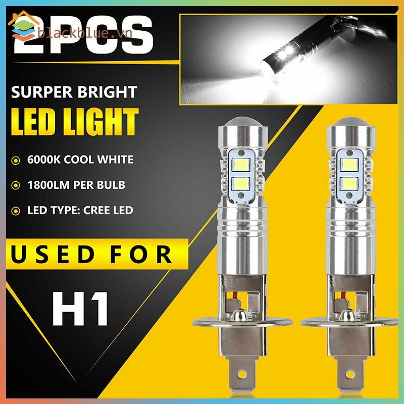 BBLUE 1 Cặp Bóng Đèn Pha LED H1 Đèn Pha Ô Tô Siêu Sáng Đèn Ô Tô.