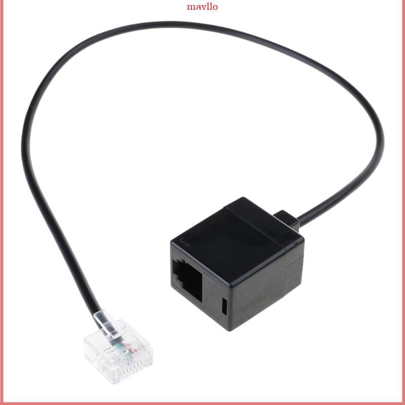 RJ45 to RJ11 Converter Cable for Landline Connection RJ45 8P8C to RJ11 6P6C Cord