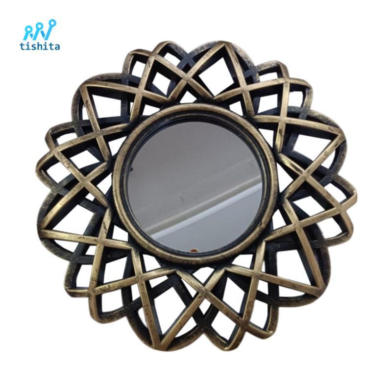Gương treo tường 25cm hiện đại, Gương trang điểm phòng tắm, Gương tròn trang trí, Gương tròn để tran