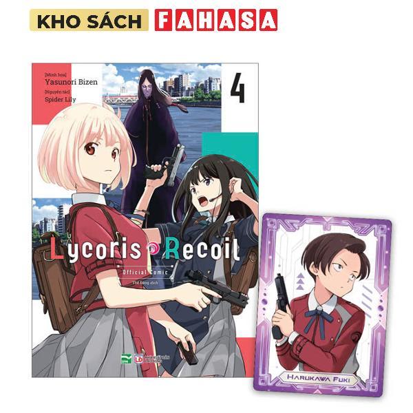 Sách - Lycoris Recoil - Tập 4 - Bản Đặc Biệt - Tặng Kèm Card Nhân Vật