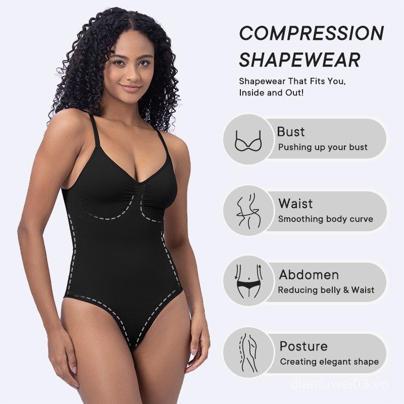 SK Kadaishan Body Shaper Nữ Body Shaper Body Shaper Sling Body Quần Lót Slim fit Quần Âu Mỹ Corset M