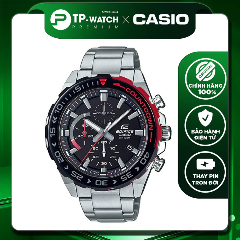 Đồng Hồ Nam Dây Thép Casio Edifice EFR-566DB-1AVUDF | EFR-566DB-1A