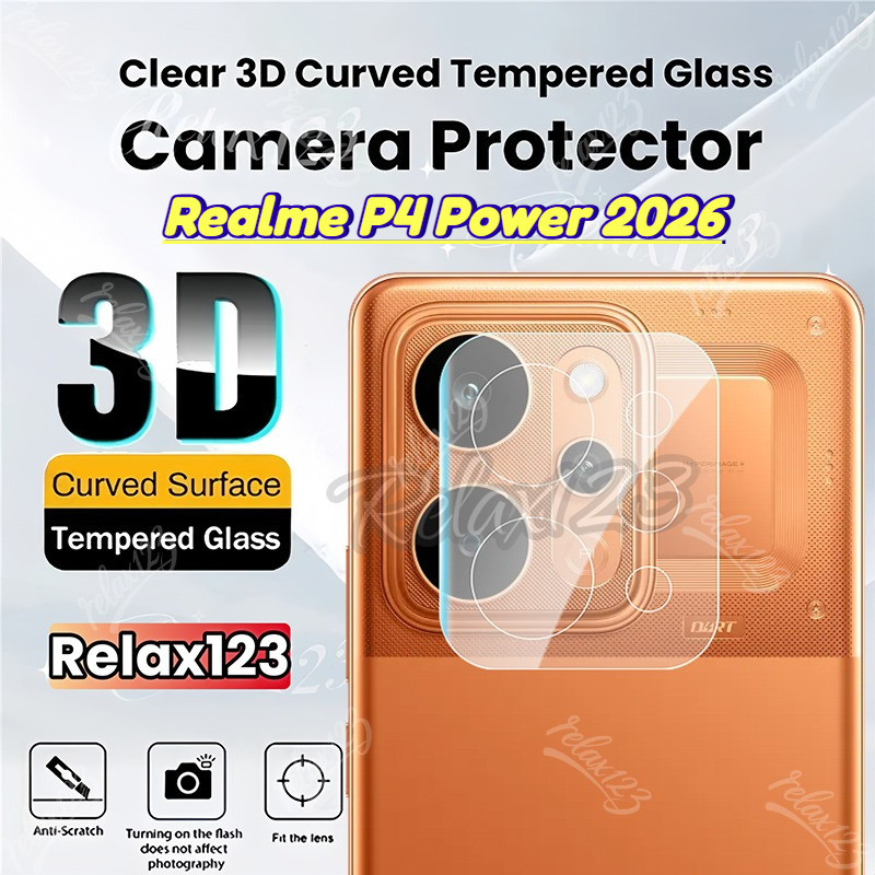 Dành Cho Realme P4 Power 5G HD Mặt Sau Trong Suốt Ống Kính Camera Bảo Vệ Cho Realme P4 Lite P4 Pro r