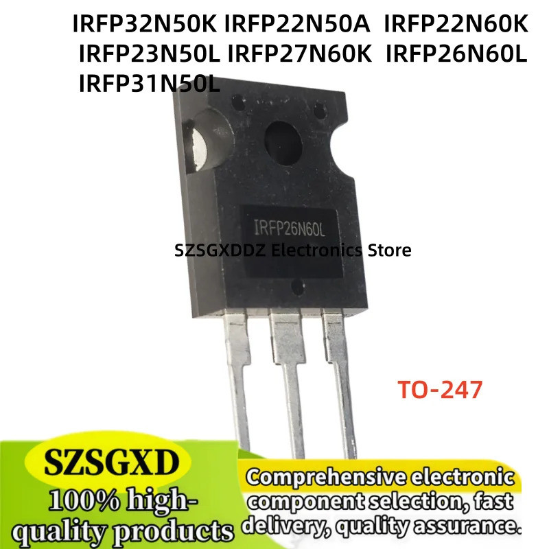 5 Chiếc IRFP32N50K 32N50 IRFP31N50L IRFP27N60K IRFP26N60L IRFP23N50L IRFP22N60K IRFP22N50A TO-247 Hi