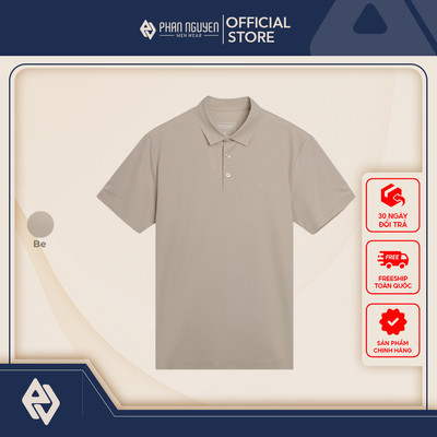 Áo polo nam Phan Nguyễn, chất liệu cao cấp, mềm mát, chống nhăn tốt, form regular fit APC.328